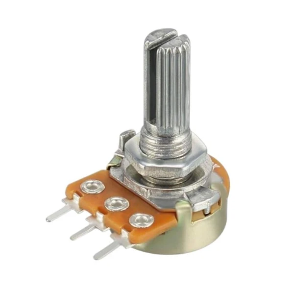 POTANSİYOMETRE STEREO 6 BACAKLI  220K (IC-222) ürün görseli 1