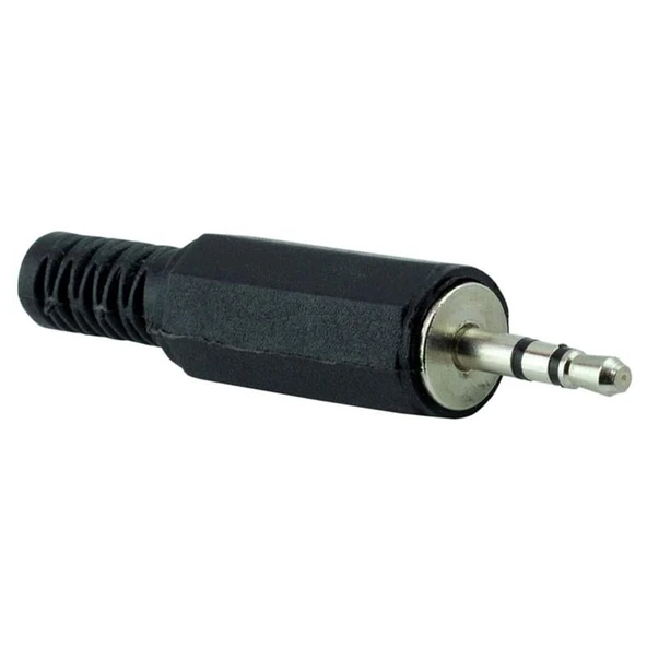 Ayt 2.5 MM Plastik Stereo Jack Fiş - Resim 2