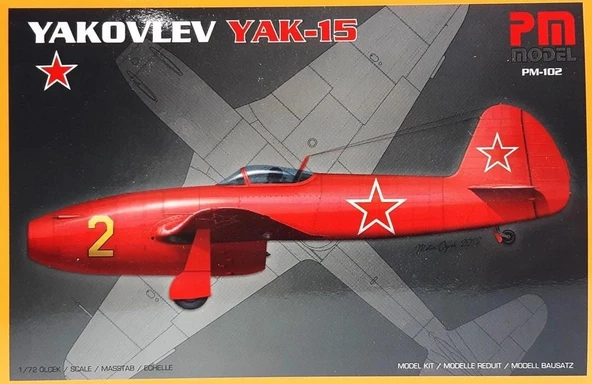 Yakovlev Yak-15 Pm Model Avcı Uçağı Demonte Plastik Maketi ürün görseli 1