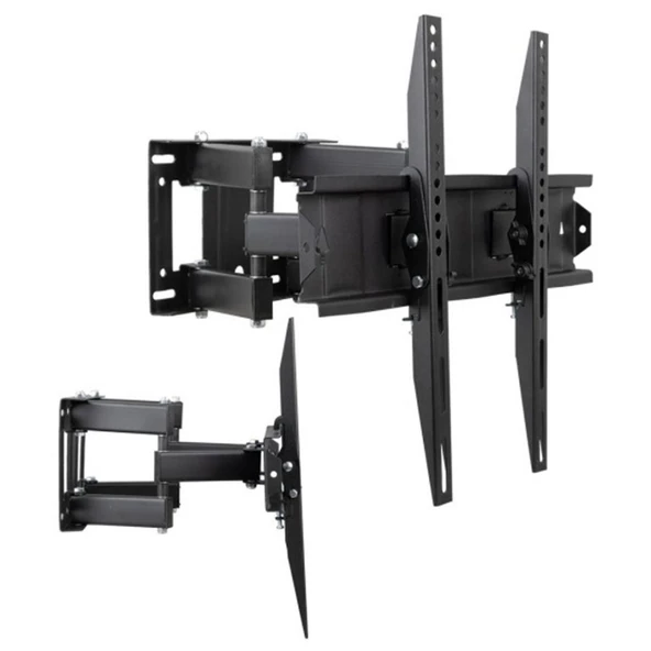 VONTECH VT-852 HC PRO 55-85 ÇİFT KOLLU KİLİTLİ HAREKETLİ TELEVİZYON DUVAR ASKI APARATI ürün görseli 1