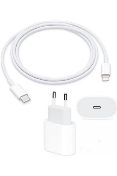 18W Hızlı Şarj Aleti Qualcomm Quick Charger USB To Lightning Kablolu ürün görseli 1