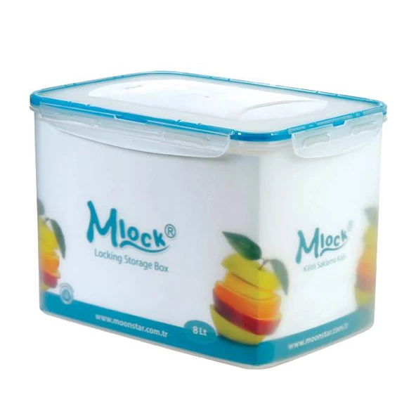 Moonstar Büyük Boy 8 Litre Hava Sızdırmaz Kilitli Kap ML-176 ürün görseli 1