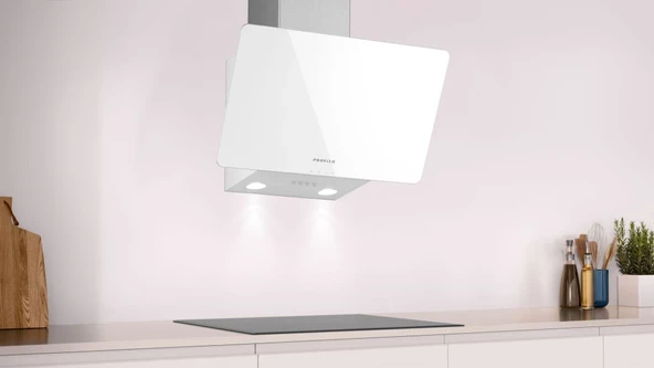 Profilo DVK6J320 Beyaz Cam Duvar Tipi Davlumbaz - Resim 2