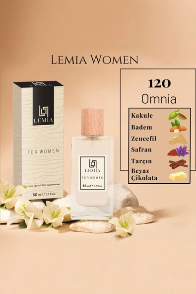 LEMİA 120 Omoni Kadın Edc 50ml ürün görseli 1