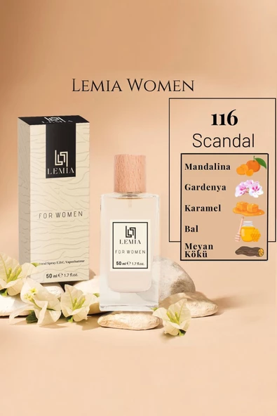 LEMİA 116 Scandal Kadın Edc 50ml ürün görseli 1