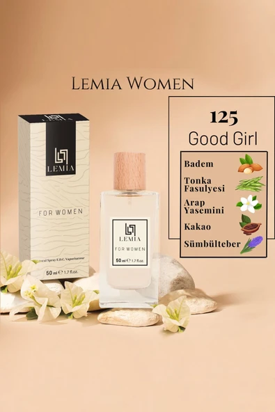 LEMİA 125 Good Girl Kadın Edc 50ml ürün görseli 1