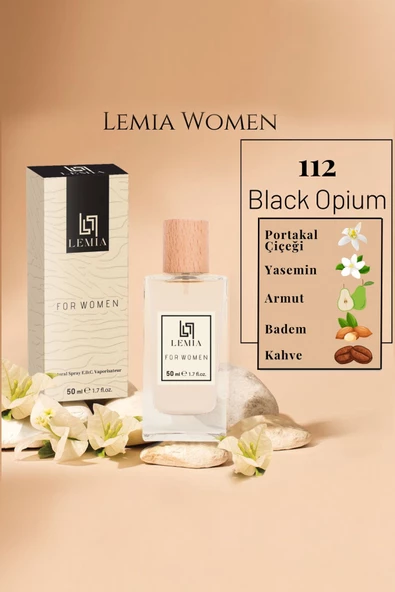LEMİA 112 Black Ocean Kadın Edc 50ml ürün görseli 1