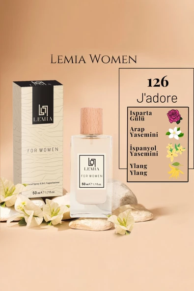 LEMİA 126 Jador Kadın Edc 50ml ürün görseli 1