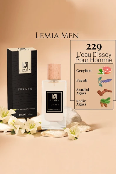 LEMİA 229 Isamiyaki Erkek Edc 50ml ürün görseli 1