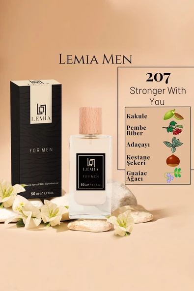 LEMİA 207 Stonger You Erkek Edc 50ml ürün görseli 1
