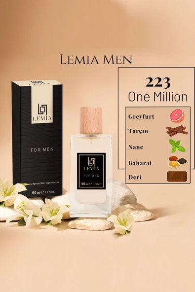 LEMİA 223 Van Million Erkek Edc 50ml ürün görseli 1