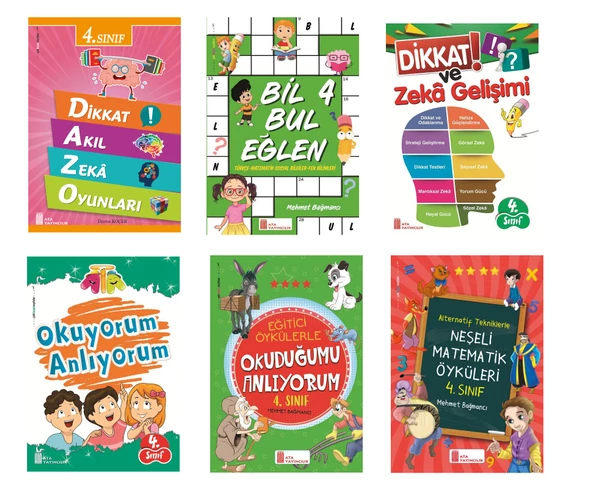 Ata Yayıncılık 4.Sınıf Set (6 Kitap) ürün görseli 1