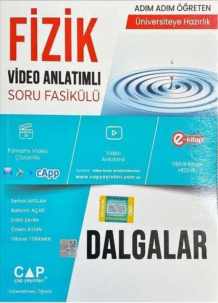 Çap Fizik Hareket ve Enerji Konu Anlatımlı Soru Bankası ürün görseli 1