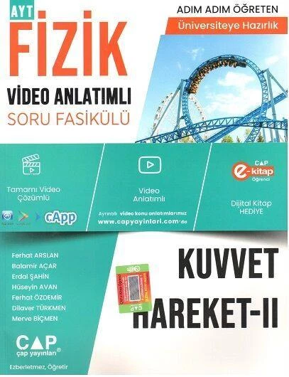 Fizik Kuvvet Hareket 2 Konu Anlatımlı Soru Bankası Çap ürün görseli 1