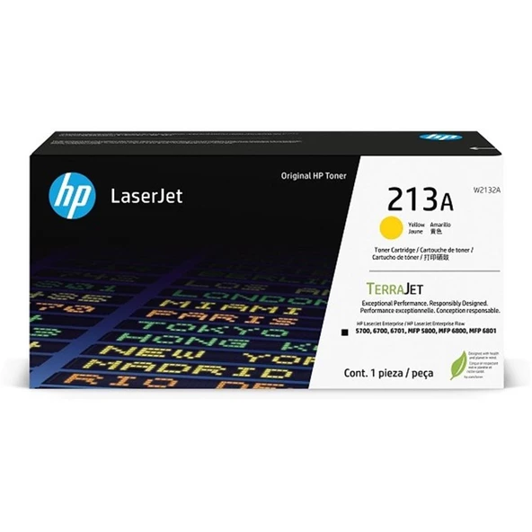 Hp 213A Yellow Sarı 3.000 Sayfa Toner W2132A ürün görseli 1