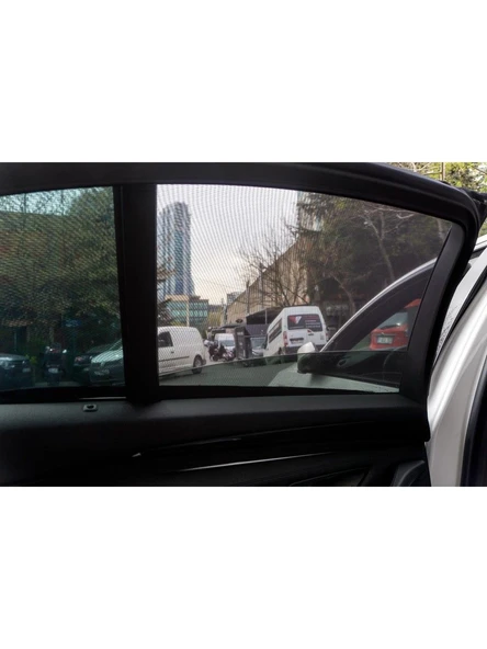 Automix Geçme Yan Cam File Perde Universal 1 Adet - Resim 4