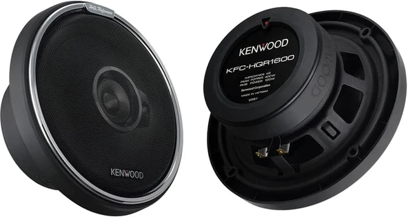 Kenwood KFC-HQR1600 16 Cm Oto Hoparlör 100W RMS 400W Maksimum Amfi Uyumlu ürün görseli 1