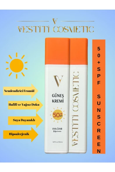 VESTİTİ COSMETİC,Vestiti Güneş Kremi 50 Spf ürün görseli 1