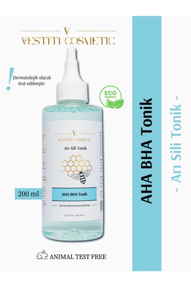 VESTİTİ COSMETİC,ARI SİLİ - AHA BHA Temizleyici ve Gözenek Sıkılaştırıcı ürün görseli 1