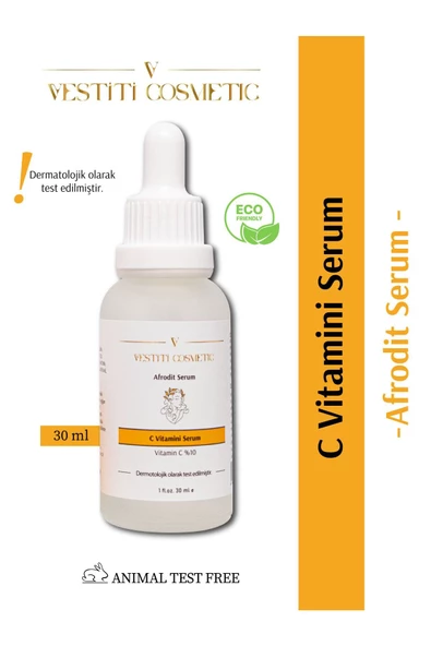 VESTİTİ COSMETİC,Afrodit Vitamin C %10 Serum ürün görseli 1