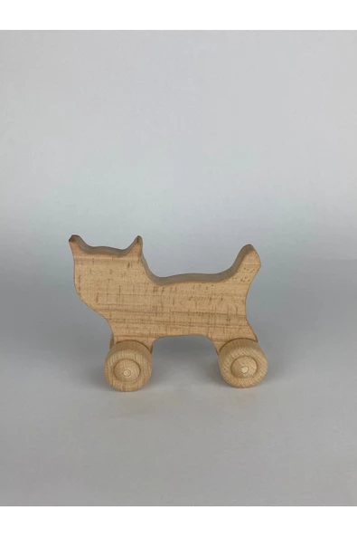 Ahşap Oyuncak Kedi - Resim 5