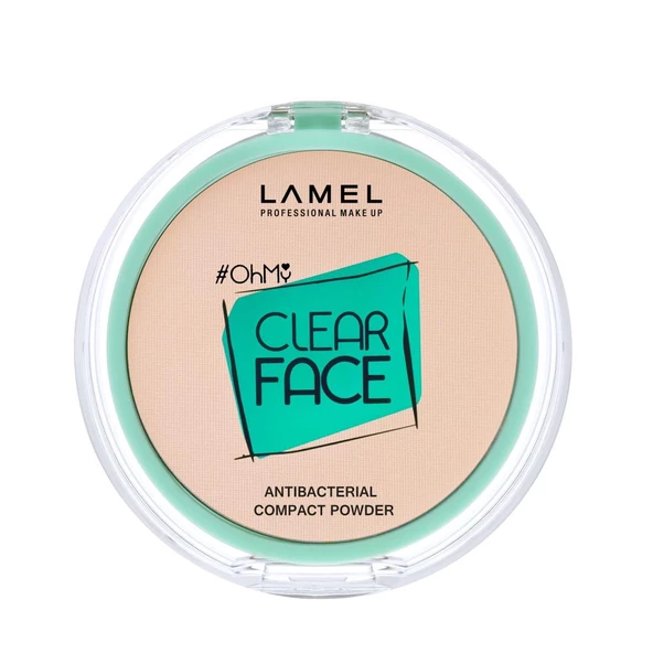 Lamel OhMy Clear Face Antibakteriyel Kompakt Pudra No 405 ürün görseli 1