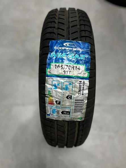 Cooper 165/70R14 WINTER WM SA2+ ( 2018 Üretim ) ürün görseli 1