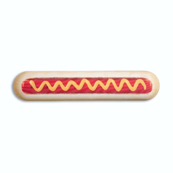 Mustard Hot Dog Silikon Klavye Desteği - Resim 5