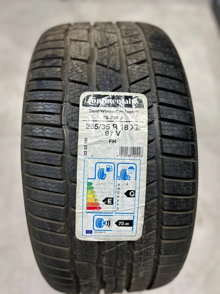Continental 265/35R18 97V XL FR WinterContact TS 850 P Kış Lastiği ( 2016 Üretim ) ürün görseli 1