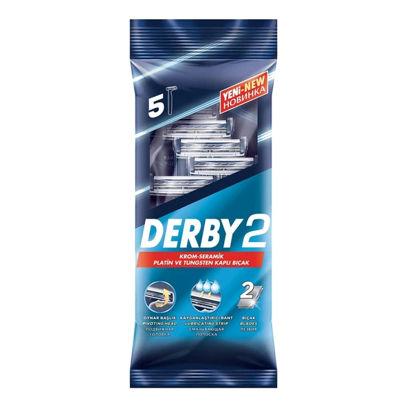 Derby Tıraş Bıçağı 3 lü Aile Paketi - Resim 2
