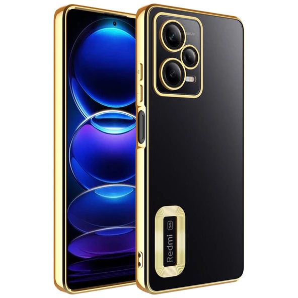 Xiaomi Redmi Note 12 5G Kamera Korumalı Logo Gösteren Omega Kapak kılıf ürün görseli 1