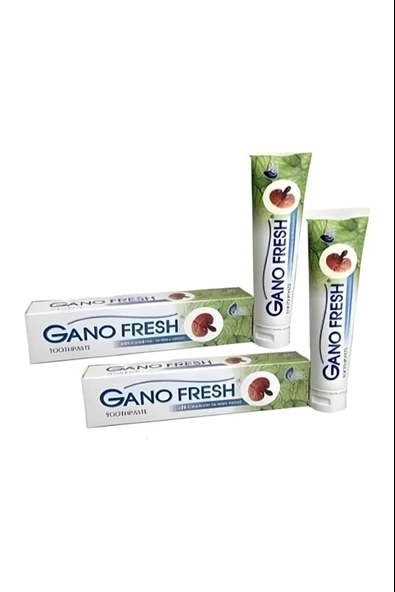Gano Fresh Reishi Mantarlı Florürsüz Diş Macunu 2 Kutu ürün görseli 1