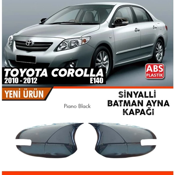 Corolla E140 FL Batman Ayna Kapağı 2010 - 2012 (Sinyal Aynalı) ürün görseli 1