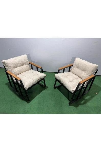 adımshops Balkon-bahçe-kafe Çay Seti Koltuk Oturma Takımı,oturma Grubu Çaysetleri Sallanır Koltuk MİAMİ ürün görseli 1