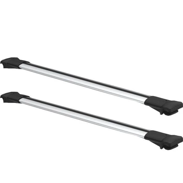 Turtle Toyota Yaris Uyumlu Verso (Xp20) Mpv 00-05 Diamond Ara Atkı Gri 2'li Set ürün görseli 1