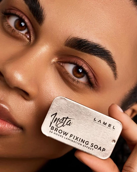 Lamel Kaş Şekillendirici Wax Insta Brow Fixing Soap - Resim 9