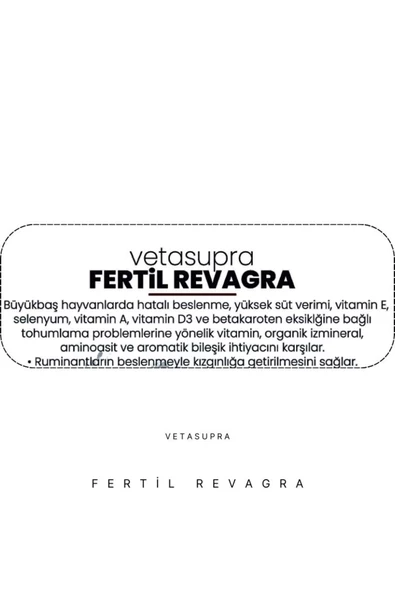 Vetasupra Fertil Revagra 500gr - Resim 2