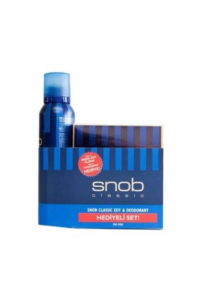 Snob Parfüm+deodorant Classic Set ürün görseli 1