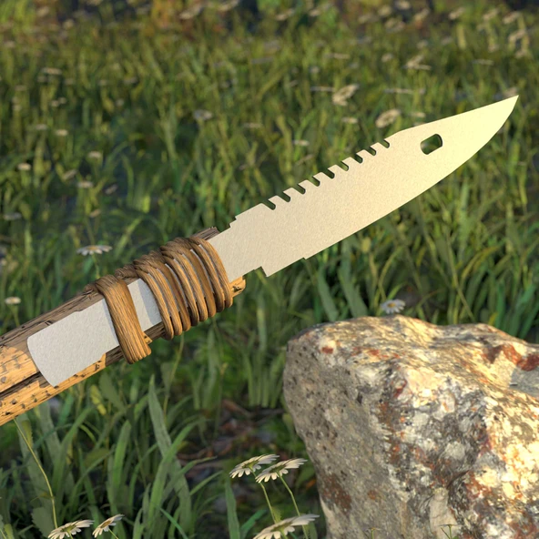 Kamp Ayısı® Hunter™ Bıçak Stili Bushcraft Mızrak Ucu ürün görseli 1