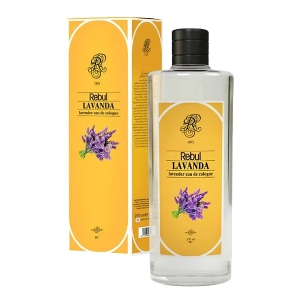 Rebul 80 Derece Lavanda Kolonya Cam Şişe 250 ML ürün görseli 1