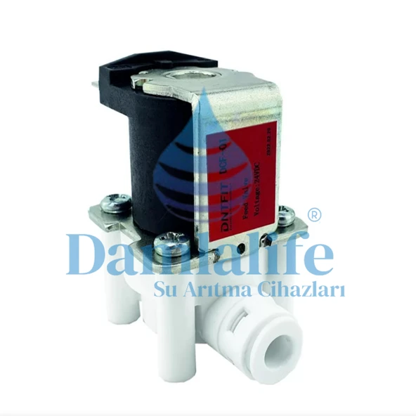 Damlalife Su Arıtma Selenoid Valf 6 mm Hortum Quıck Bağlantılı 24 V Dc Uyumlu ürün görseli 1