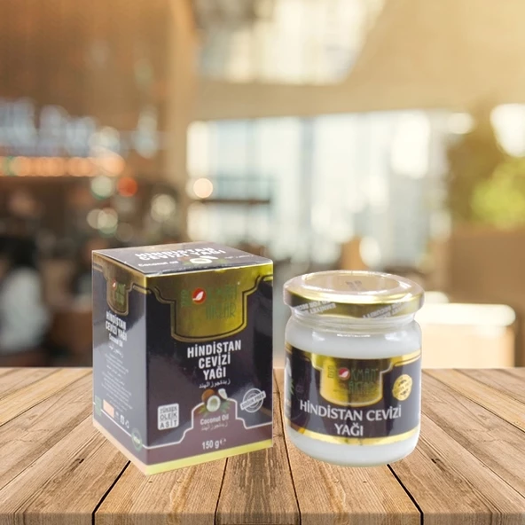 Katı Hindistan Cevizi Yağı 150 Gr. 1Adet, Lokman Aktar ürün görseli 1