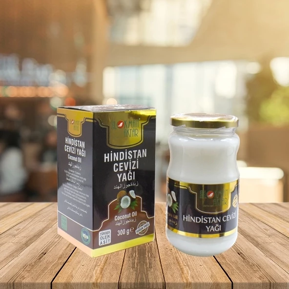 Katı Hindistan Cevizi Yağı 300 Gr. 1Adet, Lokman Aktar ürün görseli 1