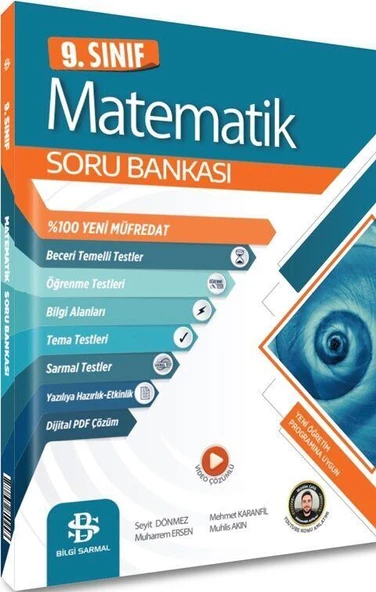 9. Sınıf Matematik Soru Bankası Bilgi Sarmal Yayınları ürün görseli 1