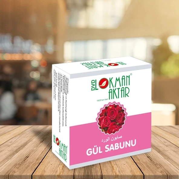 Doğal Gül Sabunu 1Adet, Lokman Aktar ürün görseli 1