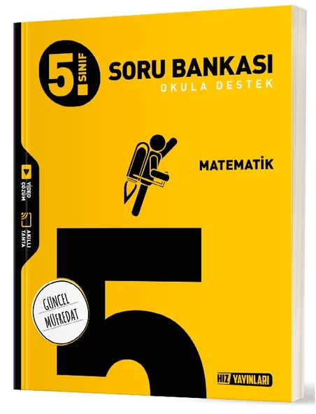 Hız Yayınları 2025 5. Sınıf Matematik Soru Bankası Yeni Müfredat ürün görseli 1