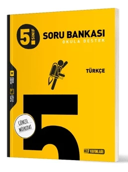 Hız Yayınları 2025 5. Sınıf Türkçe Soru Bankası Yeni Müfredat ürün görseli 1