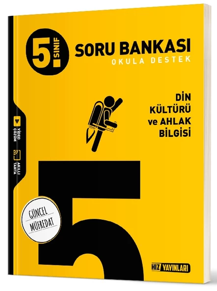 Hız Yayınları 2025 5. Sınıf Din Kültürü Soru Bankası Yeni Müfredat ürün görseli 1