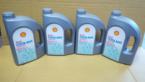 SHELL KIRMIZI ANTİFRİZ -37C KULLANIMA HAZIR 4 ADET ürün görseli 1