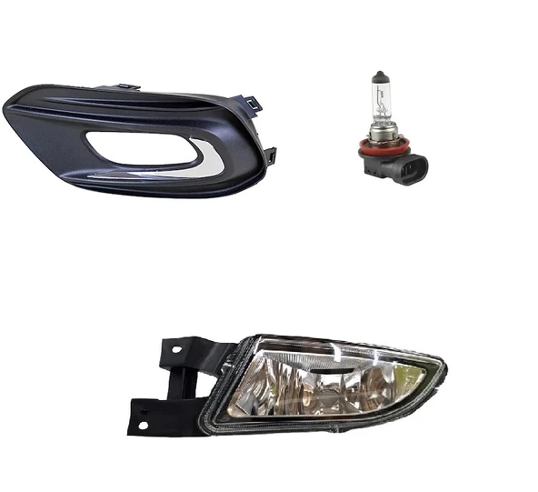 Fiat Egea Sağ Sis Farı + Cercevesi + Ampulü ürün görseli 1